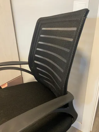 Silla de escritorio negra