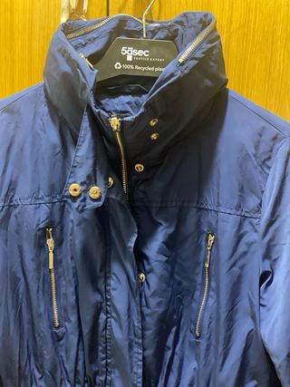 Parka azul Tintoretto talla 42