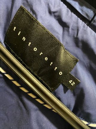 Parka azul Tintoretto talla 42