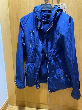 Parka azul Tintoretto talla 42