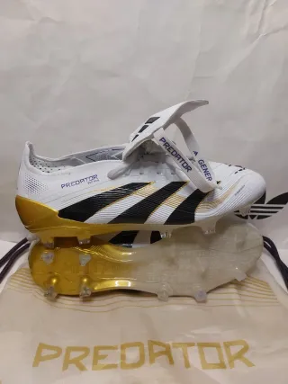 Adidas Predator Elite Fold Over FG Oro Bianco