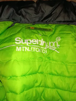 Piumino Superdry Japan Double Zip Taglia M