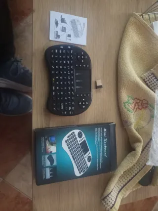 Mini Teclado Bluetooth Negro