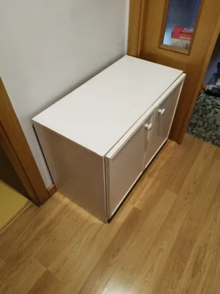 Mueble blanco 2 puertas