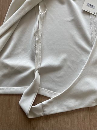 Blusa Chaleco Cruzado Zara Talla S