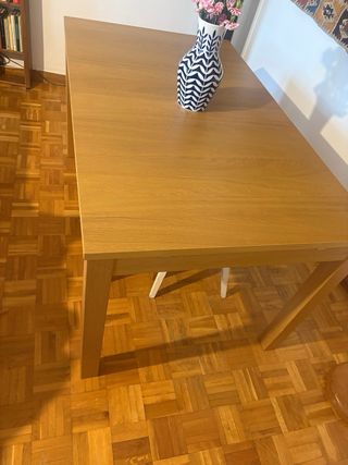 Mesa comedor extensible