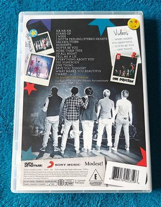 One Direction Up All Night The Live Tour DVD