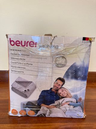 Manta Eléctrica Beurer HD 150 XXL Beige/Gris
