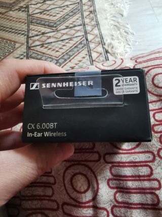 Auriculares Sennheiser CX 6.00BT In-Ear Wireless