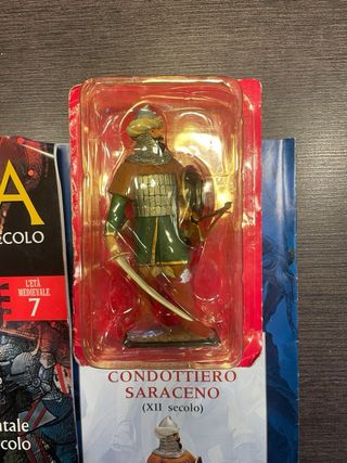Soldatini piombo Condottiero Saraceno