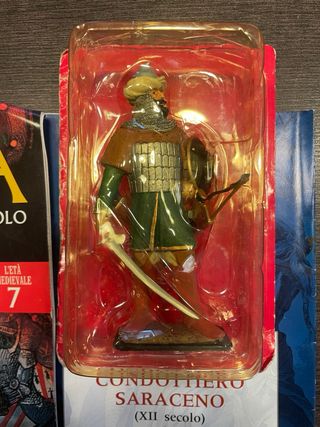 Soldatini piombo Condottiero Saraceno