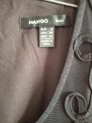 Abito Nero da Cocktail Taglia XS Mango