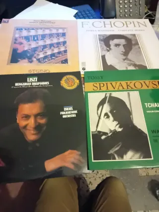 Vinile Classica Chopin Liszt Tchaikovsky