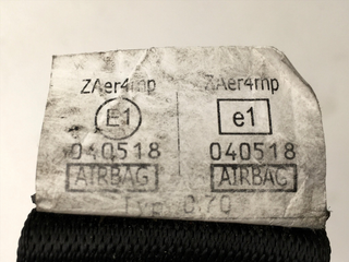 Cinturón Del Dcho BMW 5 E60