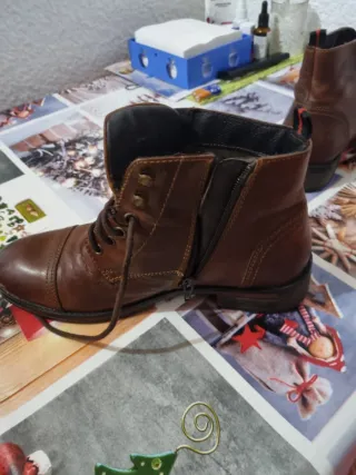 Botas de vestir marrones