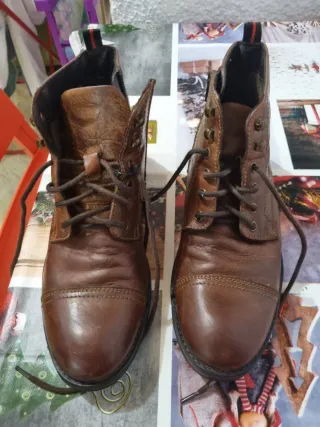Botas de vestir marrones
