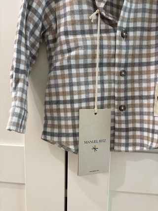 Completo neonato camicia e jeans