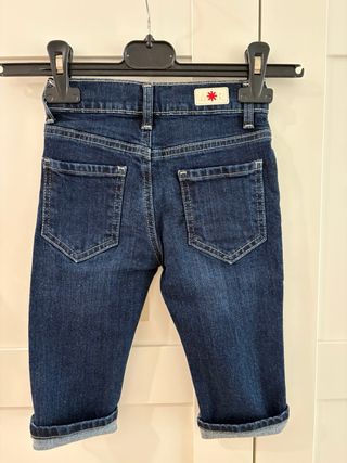 Completo neonato camicia e jeans