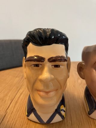 Lote 5 Tazas Busto Real Madrid Colección Oficial