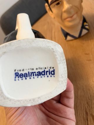 Lote 5 Tazas Busto Real Madrid Colección Oficial