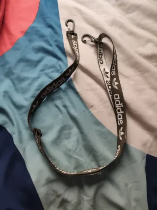 Bandolera Adidas verde/gris