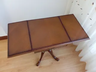 Telefonero plegable de madera