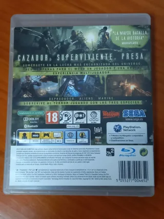Juego PS3 Aliens vs. Predator