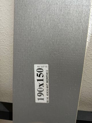 Somier de cama metálico y madera