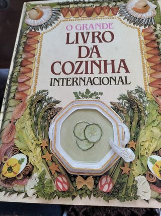 Livro cozinha internacional