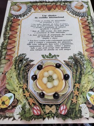 Livro cozinha internacional