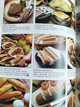 Livro cozinha internacional