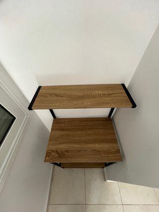 Estantería Metálica y Madera