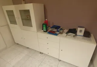 Mueble de Almacenamiento IKEA Blanco