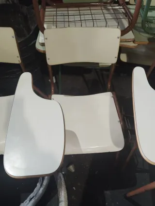 Sillas pupitre escolares