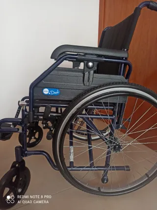 Silla de ruedas XL autopropulsada