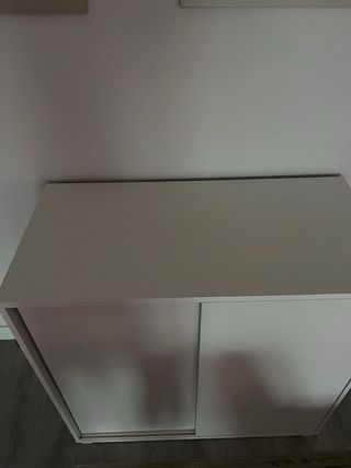 Armario blanco puertas correderas