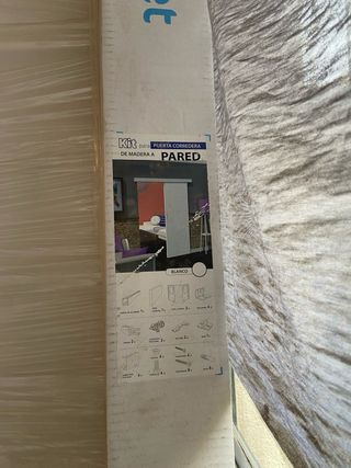 Guía puerta corredera aluminio 200cm