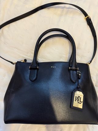 Bolso Tote Ralph Lauren Negro