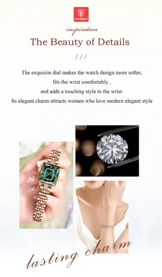 Reloj Poedagar Hombre Oro y Verde