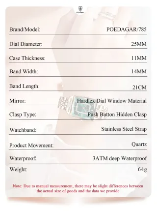 Reloj Poedagar Hombre Oro y Verde