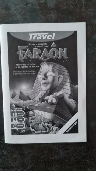 Gioco da tavolo Faraon Travel Ravensburger