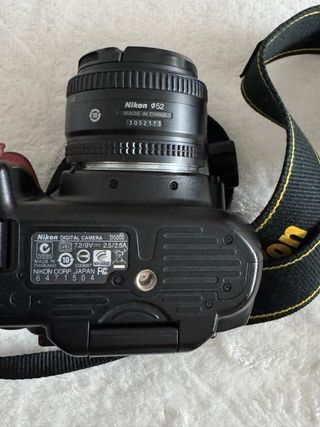 Cámara Nikon D5000 Reflex