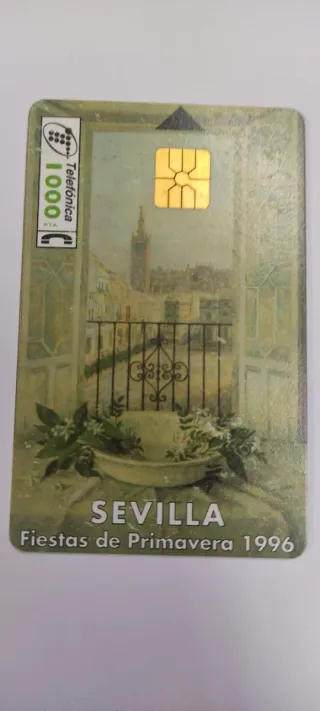 Lote 4 Tarjetas Telefónicas Telefónica