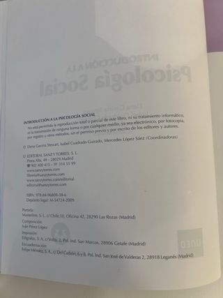 Introducción a la psicología social