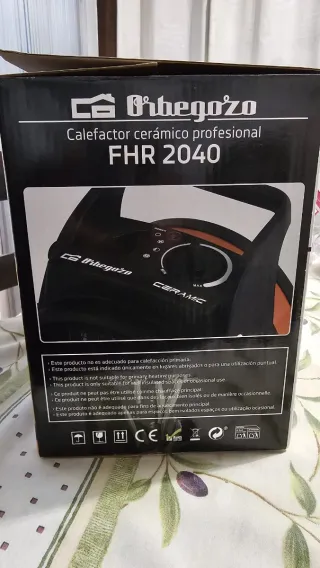 Calefactor Cerámico Profesional FHR 2040