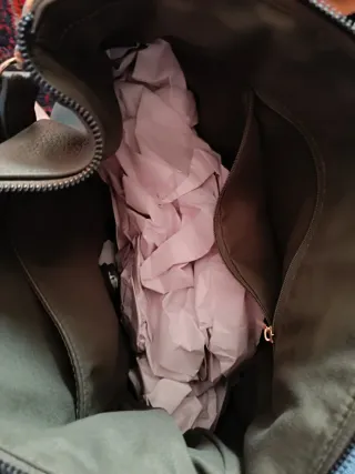 Borsa Koan Accessories verde con ciondolo K