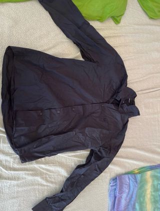 Camicia uomo blu notte