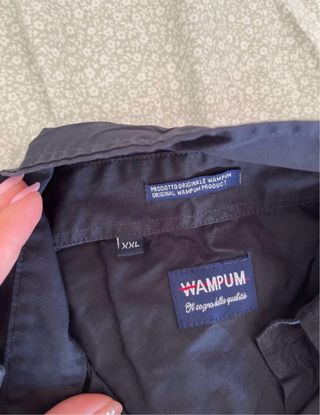 Camicia uomo blu notte