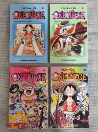 One Piece no. 2-3 & 99-100