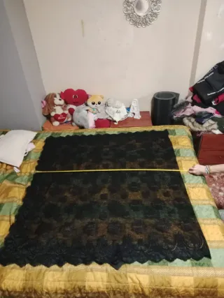 Mantilla Negra Fallera Adulta